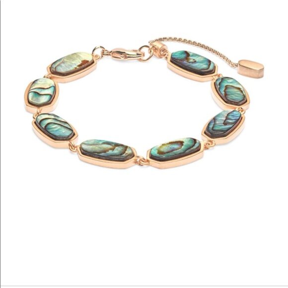 Kendra Scott Millie Bracelet in Abalone Shell - Picture 2 of 4